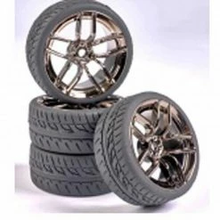 CARSON 1:10 Wheel Set 10 Sp. Design (4) Sm