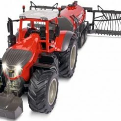Carson 1:16 Rc Tractor W Road Tank Red